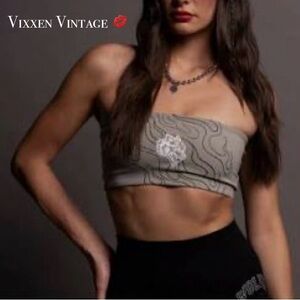 DARC SPORT ‘OUR FIRE “MIA” ENERGY BANDEAU’ IN OWEN GREEN